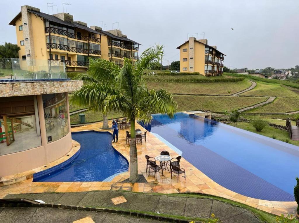 Apartamento No Condominio Sonhos Da Serra - บานาเนย์รัส ภายนอก รูปภาพ